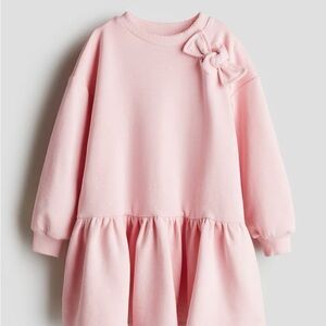 Pink Dress with Bow Detail